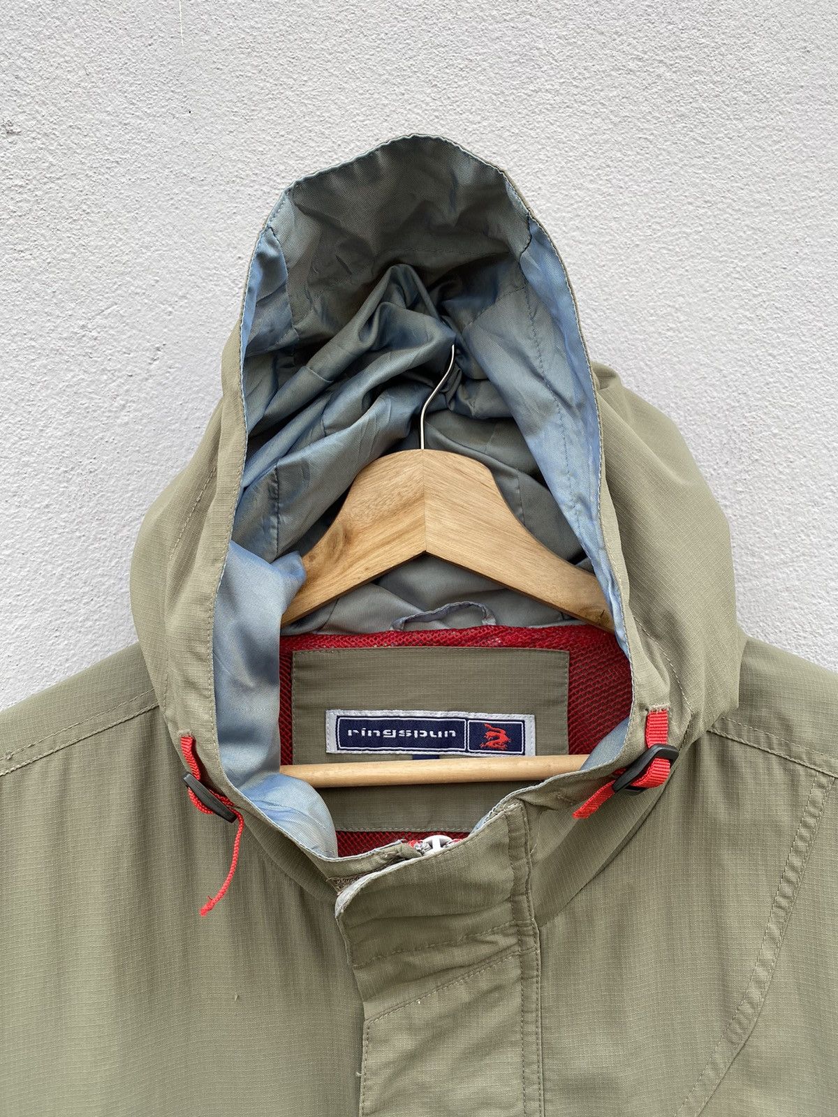 Ringspun Vtg Rare RINGSPUN Utility / Detachable Sleeve 90s Streetwear Size US L / EU 52-54 / 3 - 4 Thumbnail