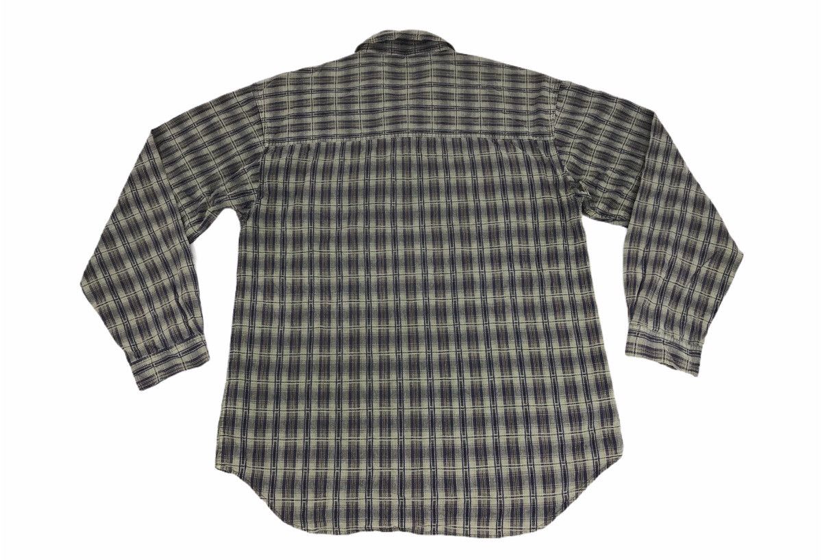 Vintage Vintage SFG Western Wear Shadow Plaid Checked Streetwear Size US L / EU 52-54 / 3 - 2 Thumbnail