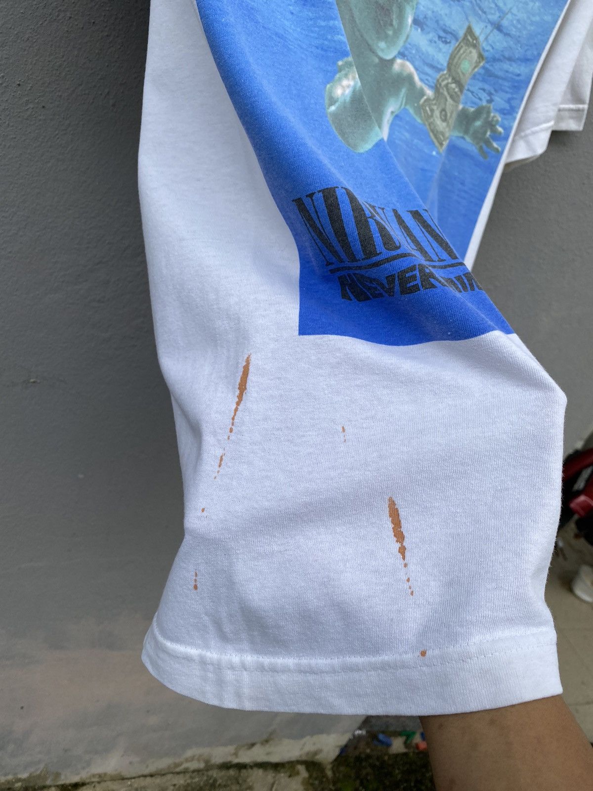 Band Tees 2000s Distress NIRVANA “Nevermind” Masterpiece Grunge Tee Size US S / EU 44-46 / 1 - 7 Thumbnail