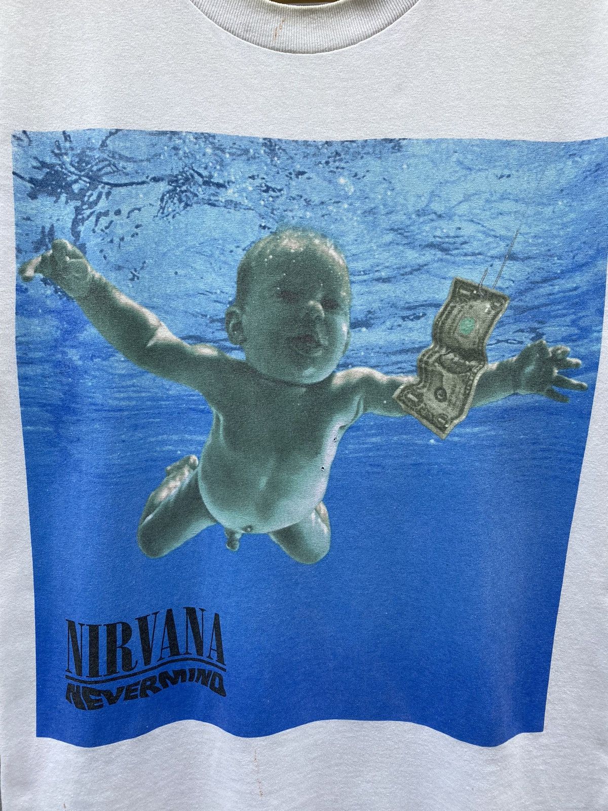 Band Tees 2000s Distress NIRVANA “Nevermind” Masterpiece Grunge Tee Size US S / EU 44-46 / 1 - 2 Thumbnail