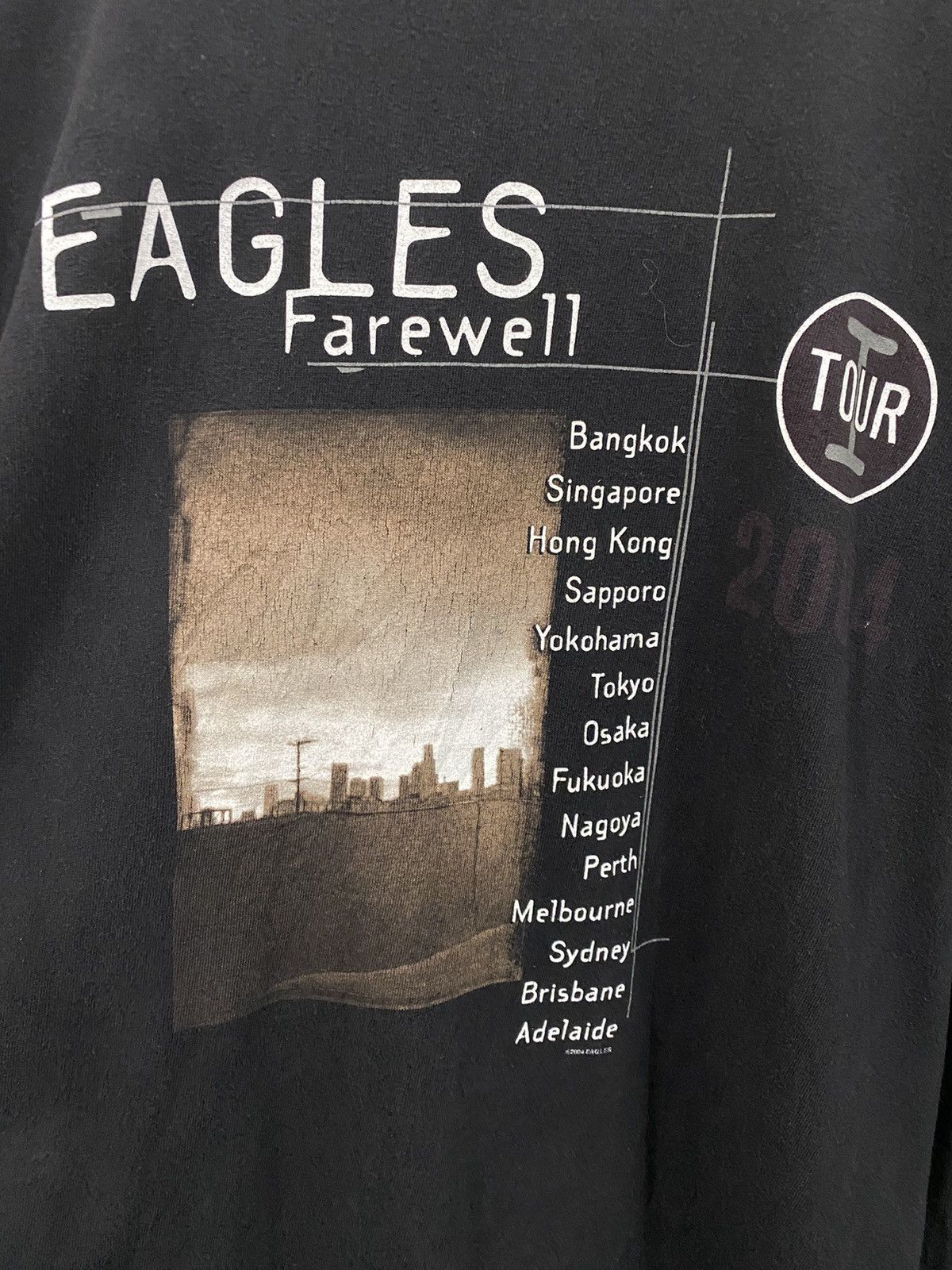 Band Tees × Vintage Vintage Eagles-Farewell Tour 1 Size US XL / EU 56 / 4 - 4 Thumbnail