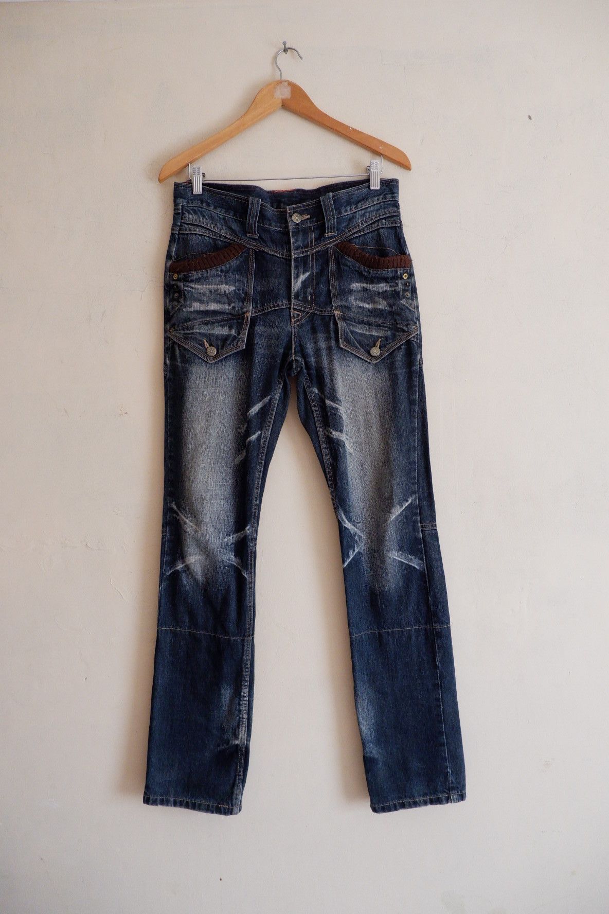 Vintage PPFM Butterfly Japanese Denim Jeans Size W31