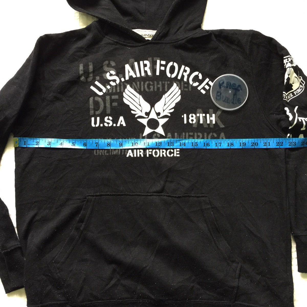Other Rare!! U.S Air Force Sweatshirt Hoodie Big Logo Size US L / EU 52-54 / 3 - 13 Thumbnail