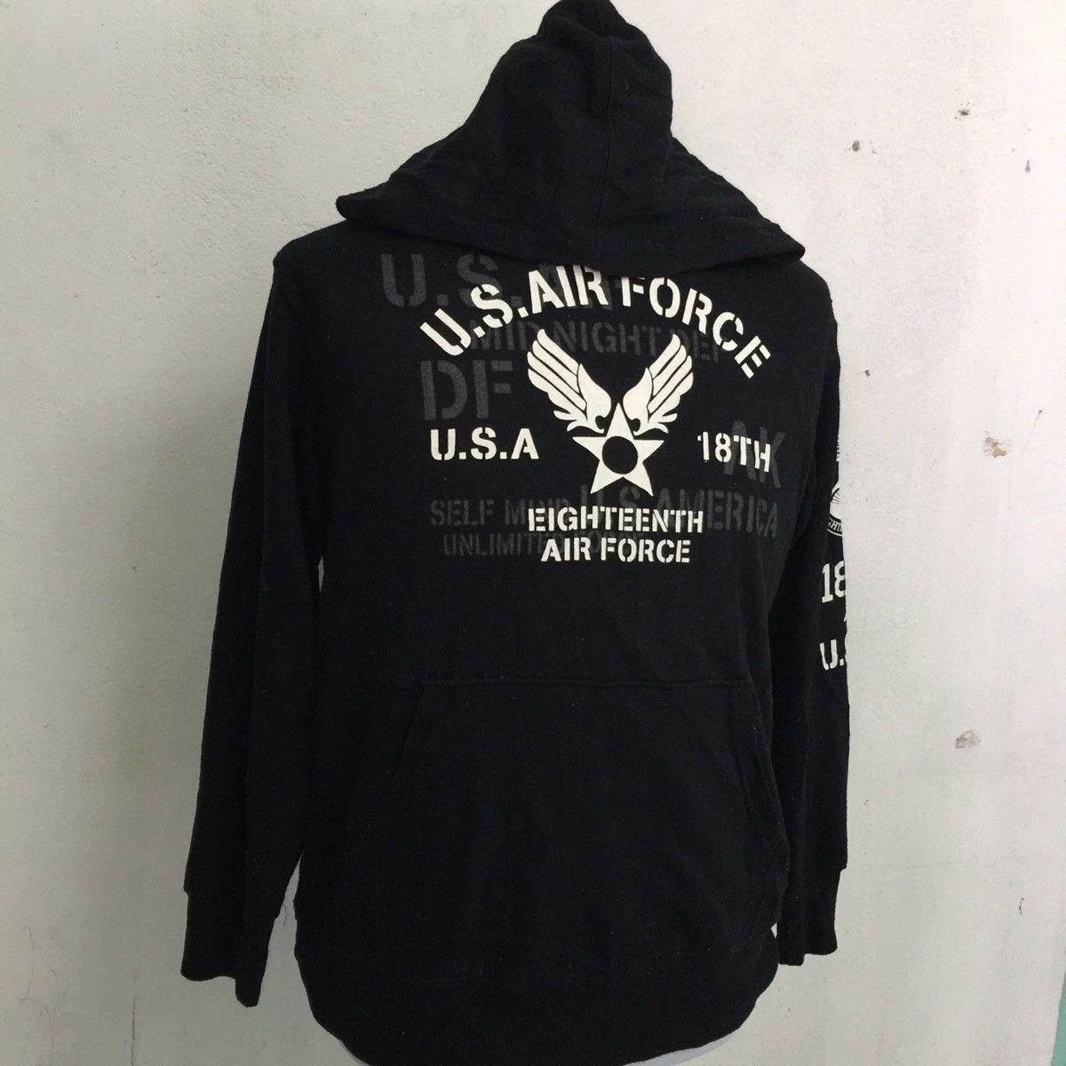 Other Rare!! U.S Air Force Sweatshirt Hoodie Big Logo Size US L / EU 52-54 / 3 - 4 Thumbnail