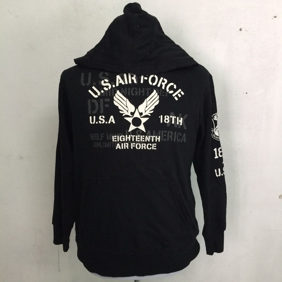 Other Rare!! U.S Air Force Sweatshirt Hoodie Big Logo Size US L / EU 52-54 / 3 - 2 Thumbnail