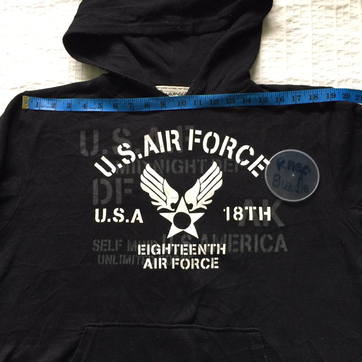 Other Rare!! U.S Air Force Sweatshirt Hoodie Big Logo Size US L / EU 52-54 / 3 - 14 Thumbnail