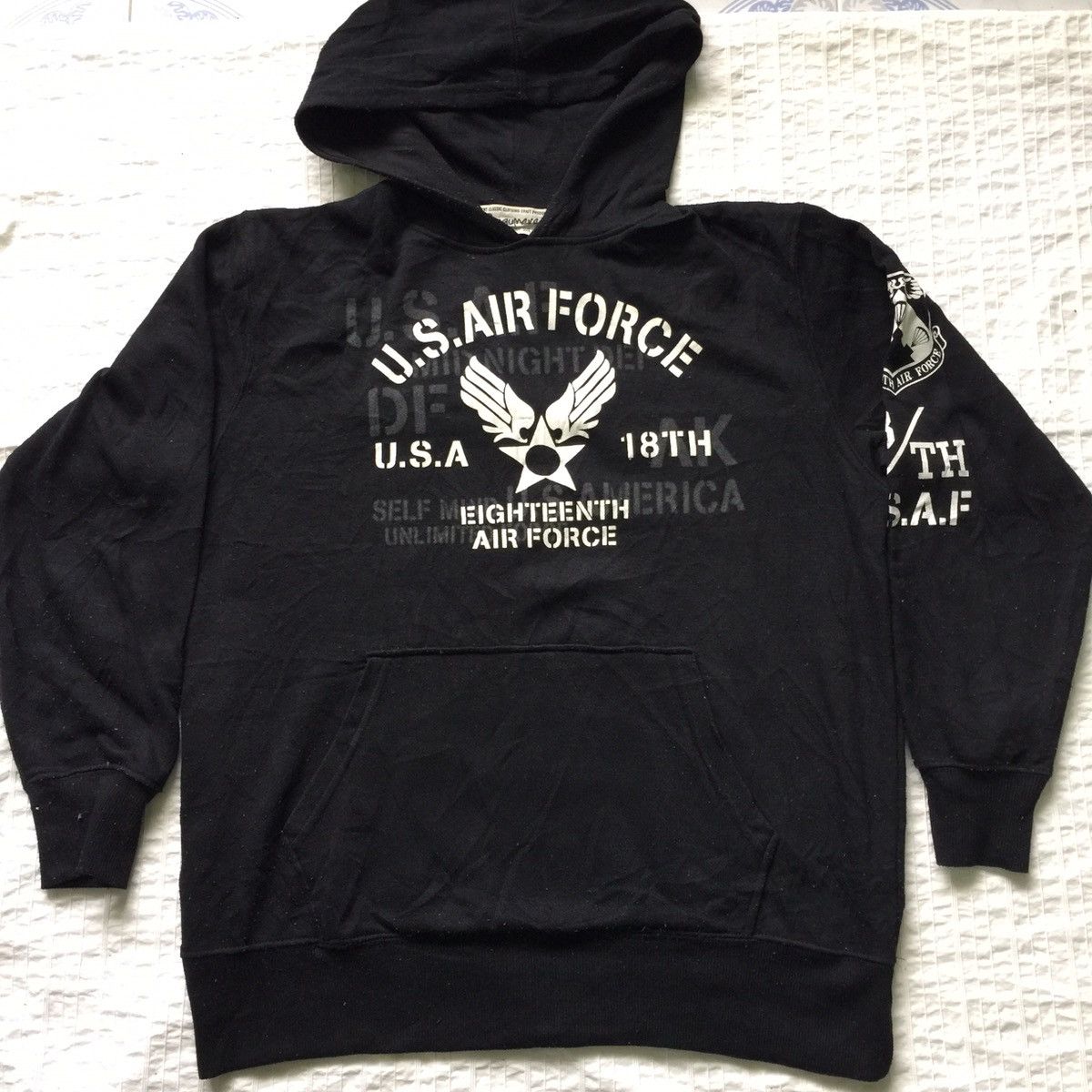 Other Rare!! U.S Air Force Sweatshirt Hoodie Big Logo Size US L / EU 52-54 / 3 - 10 Thumbnail