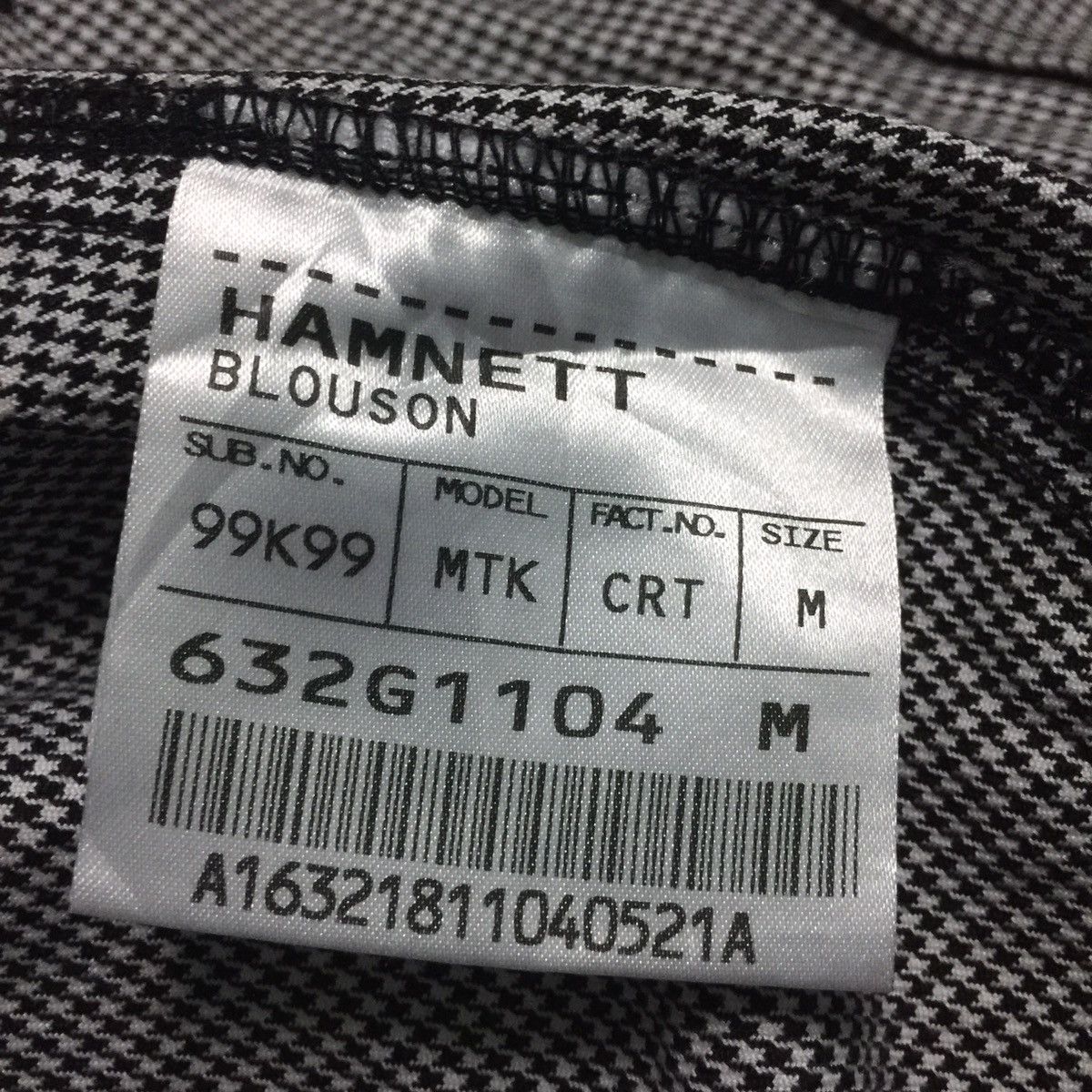 Japanese Brand HAMNETT JACKET VERY NICE DESIGN Size US S / EU 44-46 / 1 - 11 Thumbnail