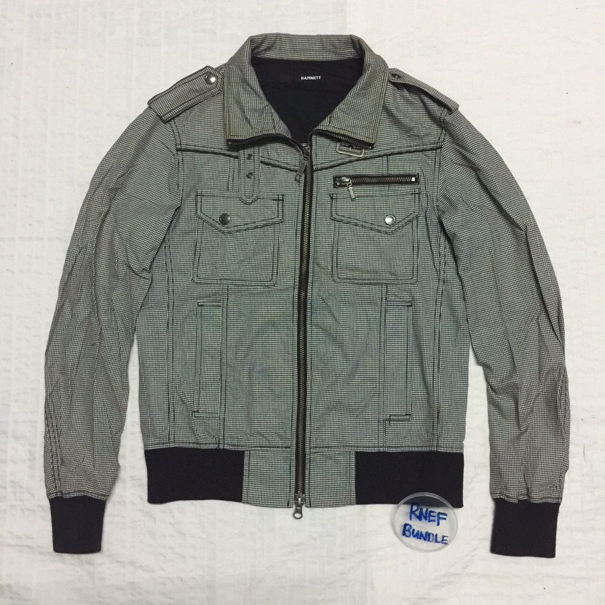 Japanese Brand HAMNETT JACKET VERY NICE DESIGN Size US S / EU 44-46 / 1 - 14 Thumbnail
