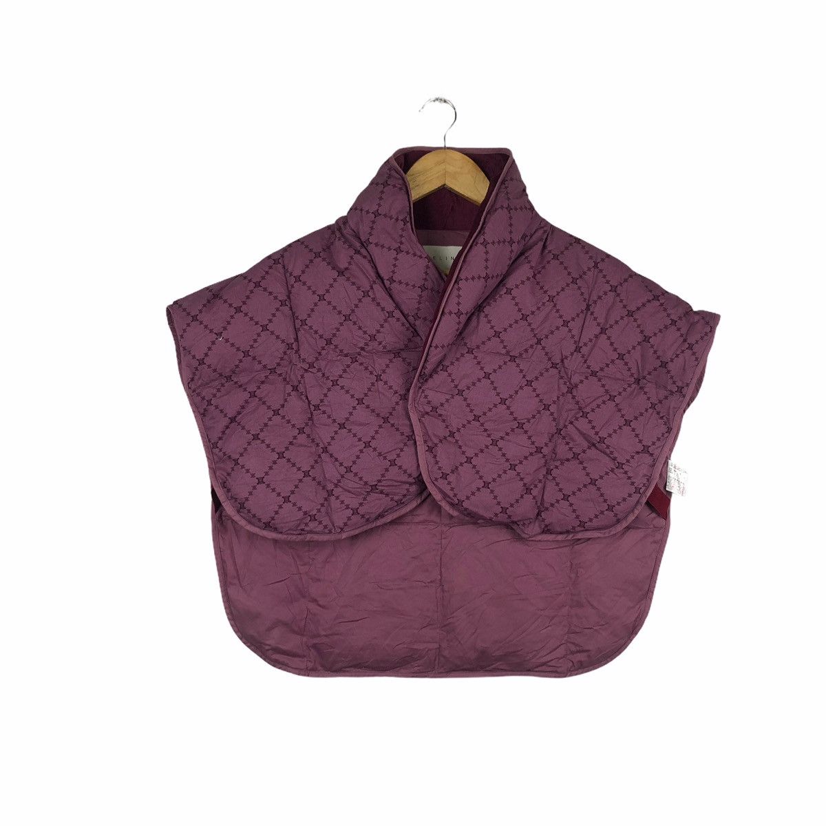 CELINE PARIS FRANCE PONCHO CLOAK CAPES DOWN JACKET