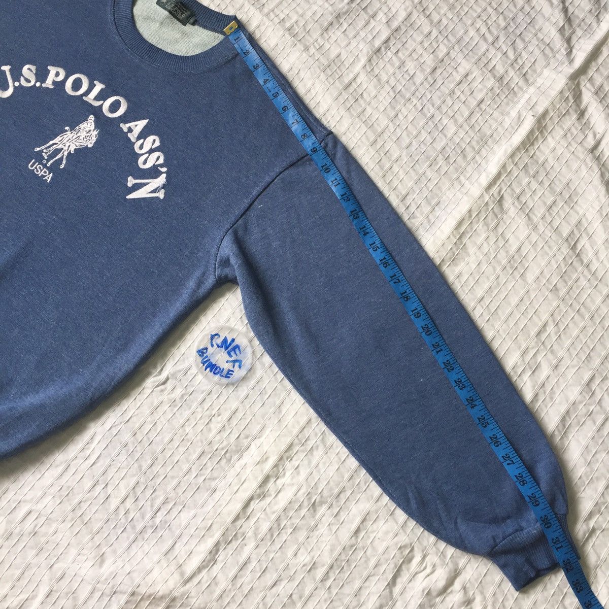 U.S. Polo Assn. U.S. Polo Sweatshirt Big Logo embroidered, Vintage Size US L / EU 52-54 / 3 - 12 Thumbnail