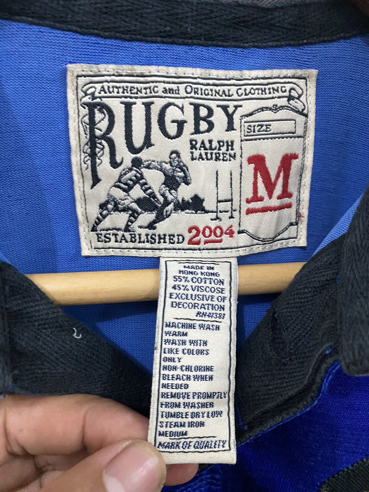 NFL Vintage Rugby Ralph Lauren Polo Size US M / EU 48-50 / 2 - 6 Thumbnail