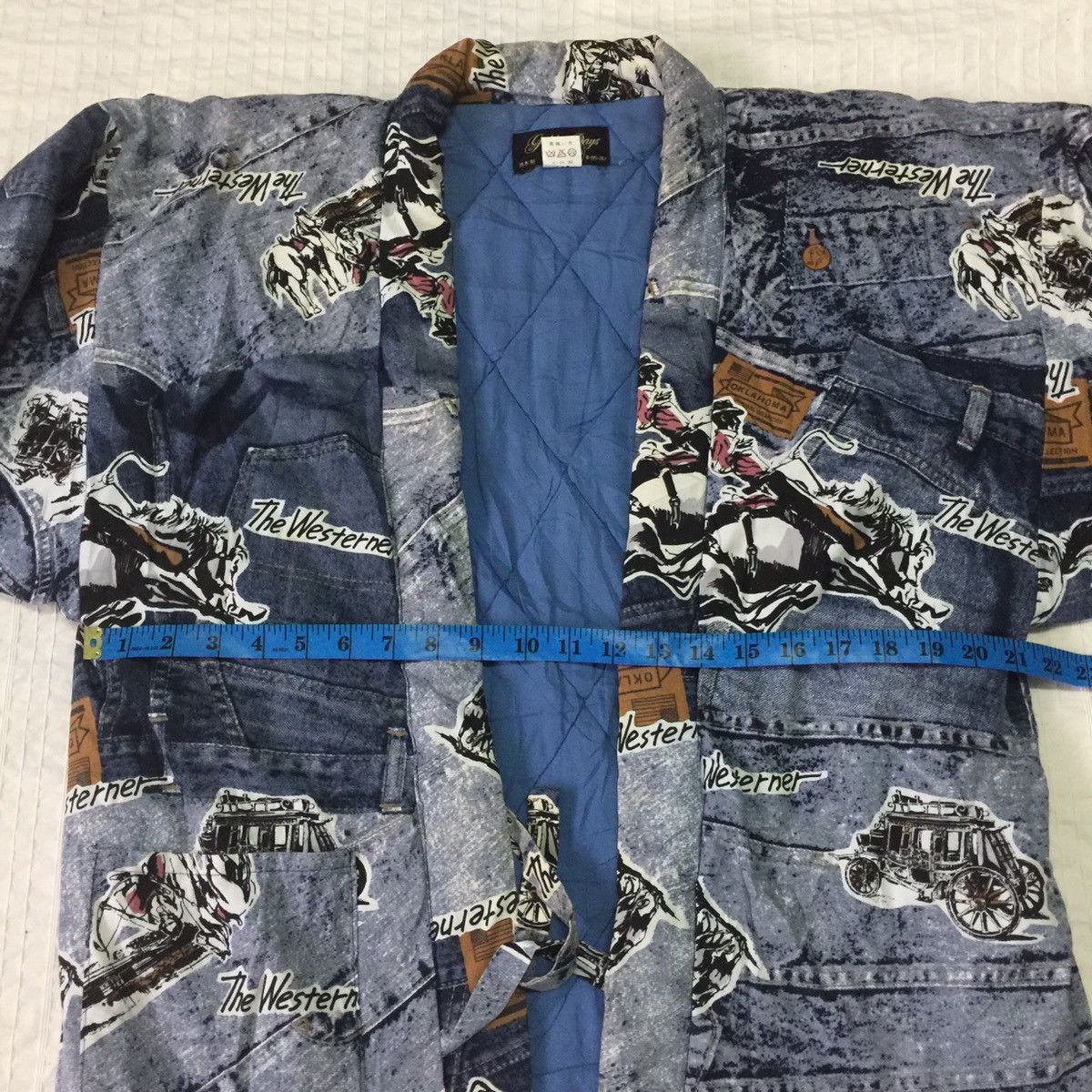 Japanese Brand Vtg Hanten padded kimono jacket cardigan made in Japan Size US M / EU 48-50 / 2 - 10 Thumbnail