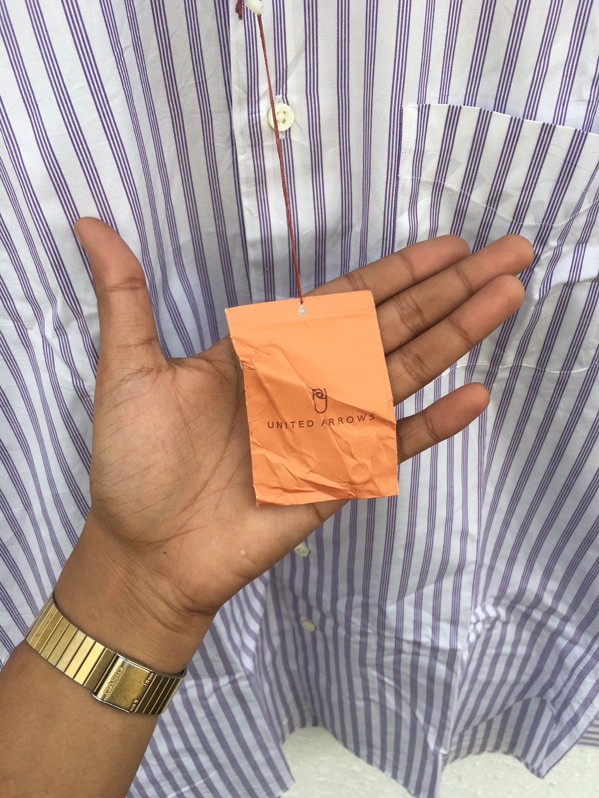 United Arrows Stripe Oversize Shirt Size US M / EU 48-50 / 2 - 4 Thumbnail