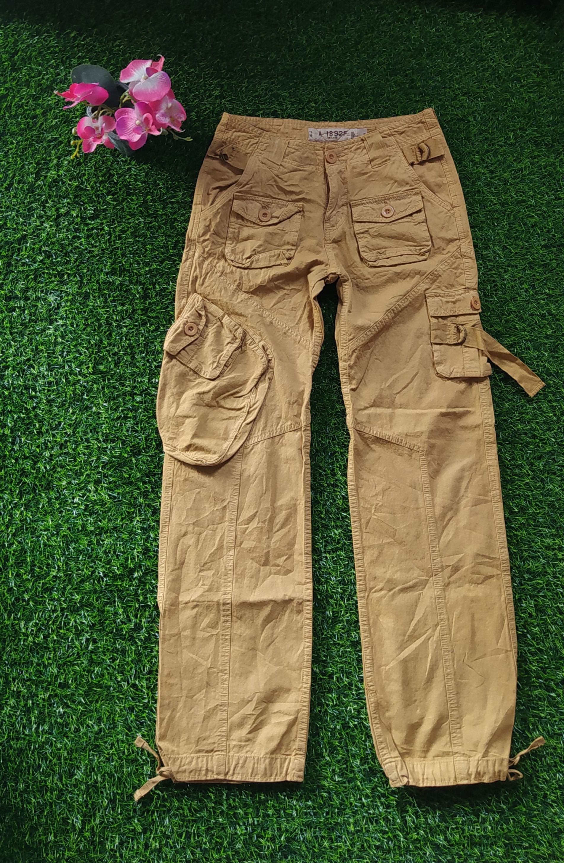 Japanese Brand Multipockets Cargo Pants Size US 28 / EU 44 - 1 Thumbnail