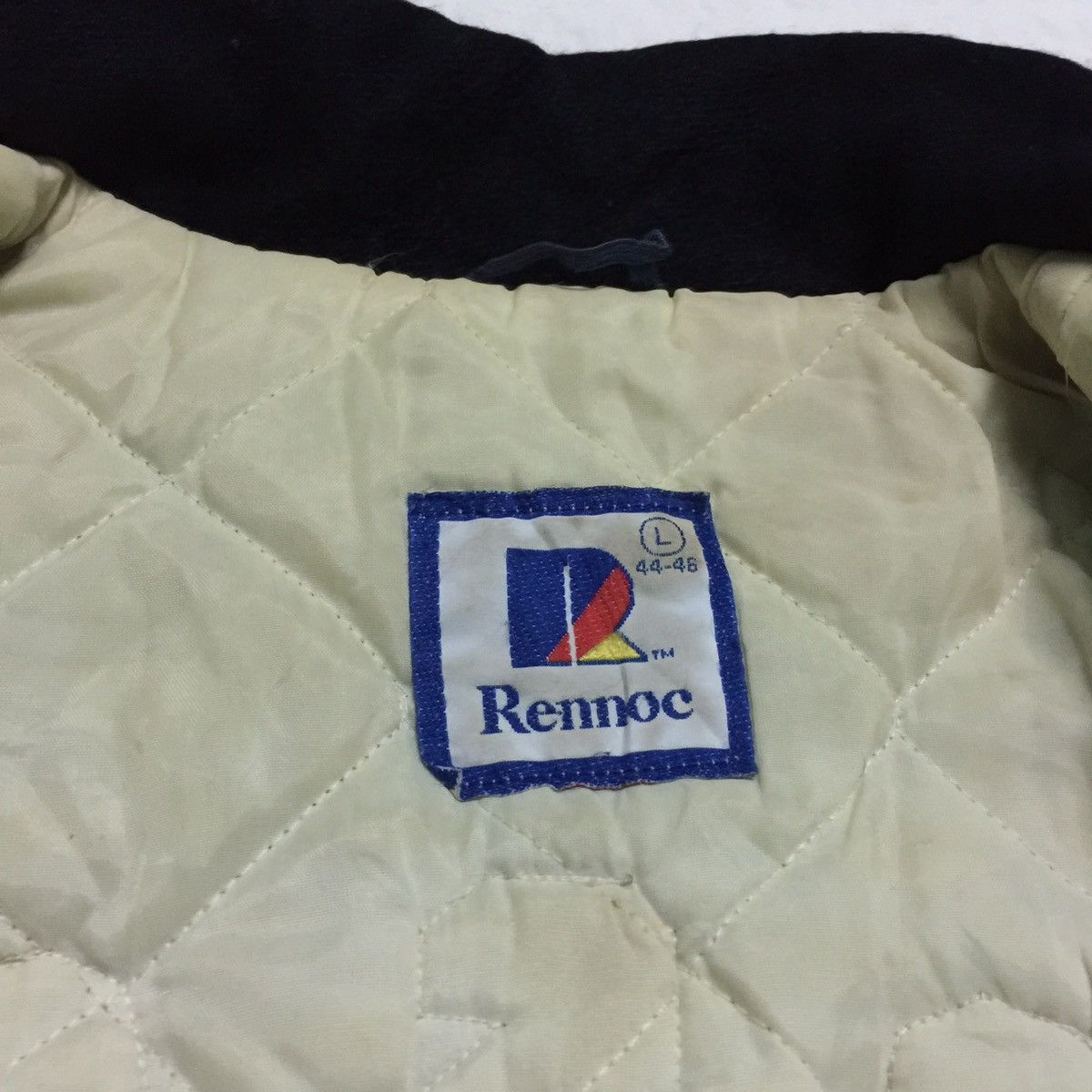 Rennoc Vintage Rennoc Big Logo at back style Varsity Jacket Size US L / EU 52-54 / 3 - 10 Thumbnail