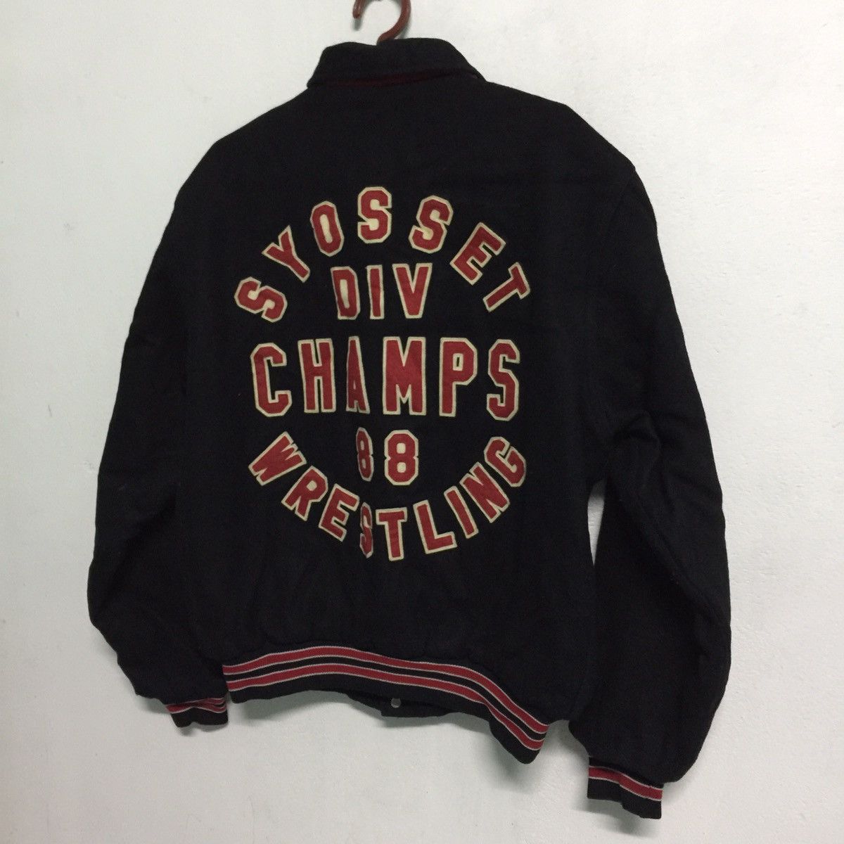 Rennoc Vintage Rennoc Big Logo at back style Varsity Jacket Size US L / EU 52-54 / 3 - 5 Thumbnail