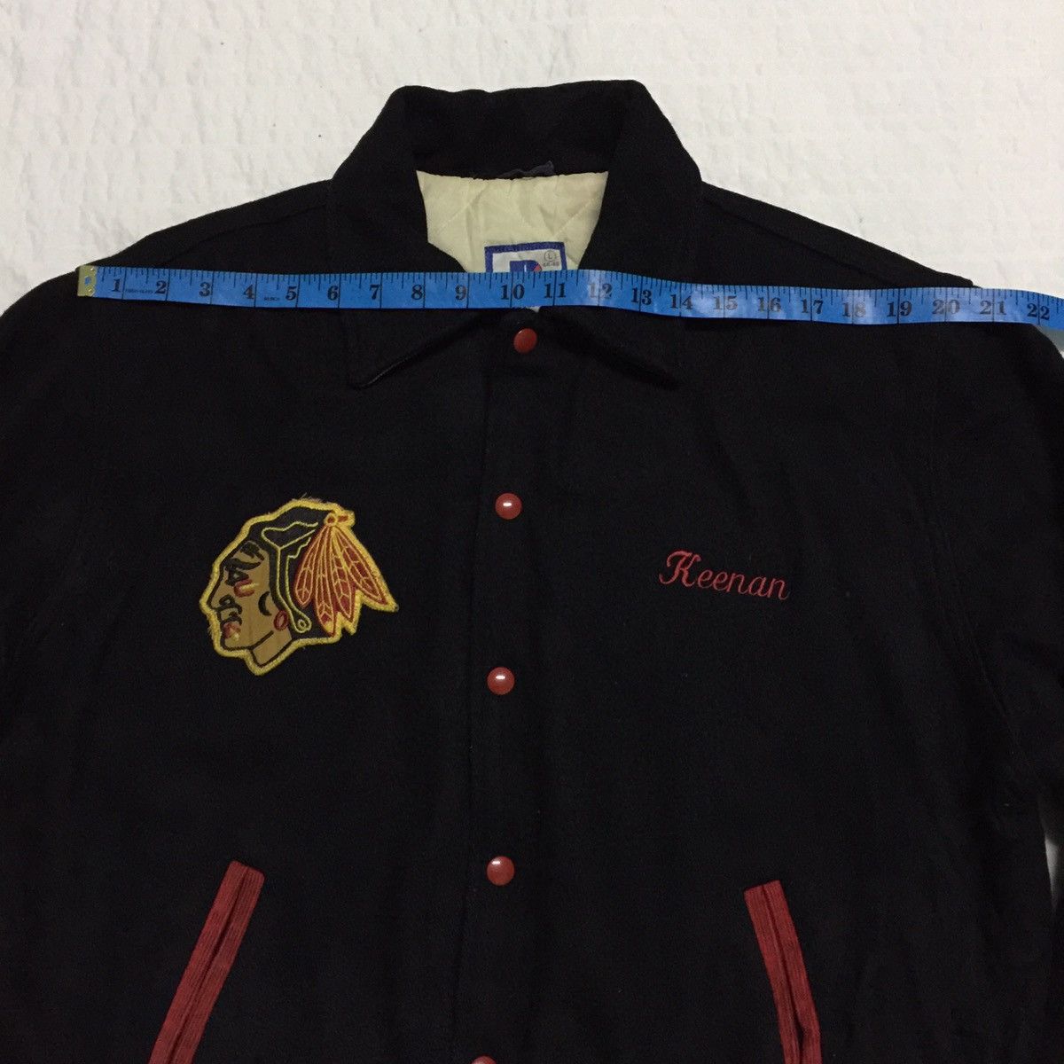 Rennoc Vintage Rennoc Big Logo at back style Varsity Jacket Size US L / EU 52-54 / 3 - 13 Thumbnail