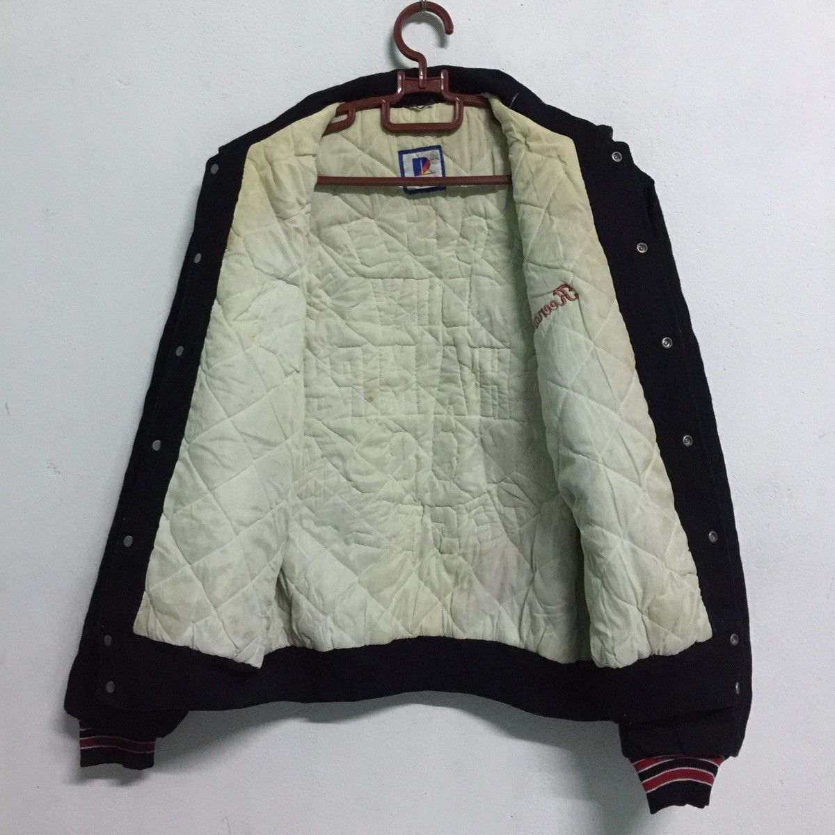 Rennoc Vintage Rennoc Big Logo at back style Varsity Jacket Size US L / EU 52-54 / 3 - 9 Thumbnail