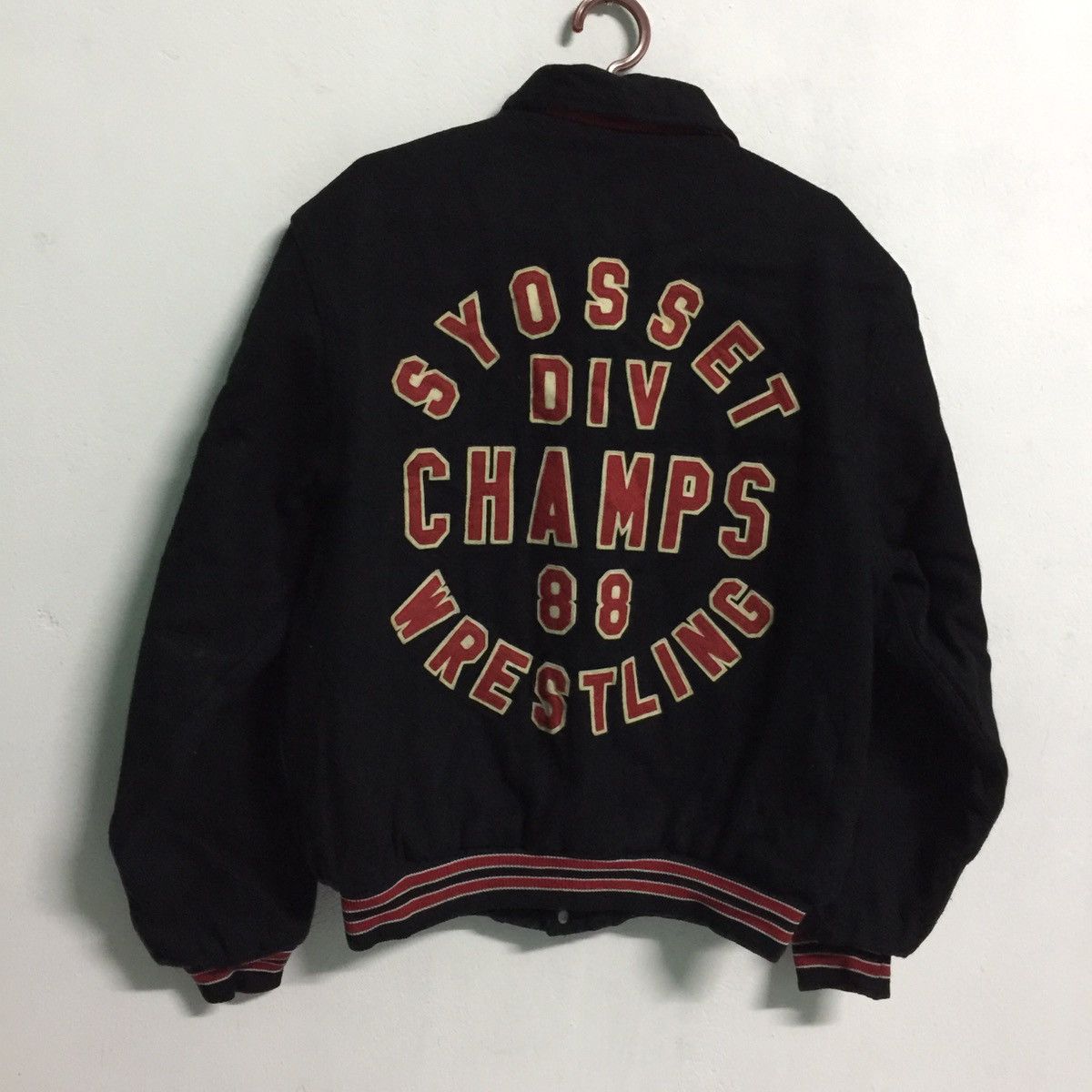 Rennoc Vintage Rennoc Big Logo at back style Varsity Jacket Size US L / EU 52-54 / 3 - 6 Thumbnail
