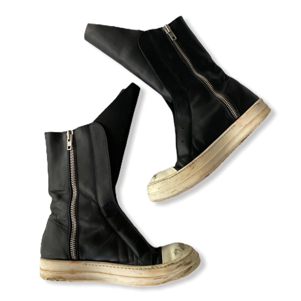 Rick Owens LAST DROP! Rick Owens Laceless Sneaker Boots Size US 8 / EU 41 - 9 Thumbnail
