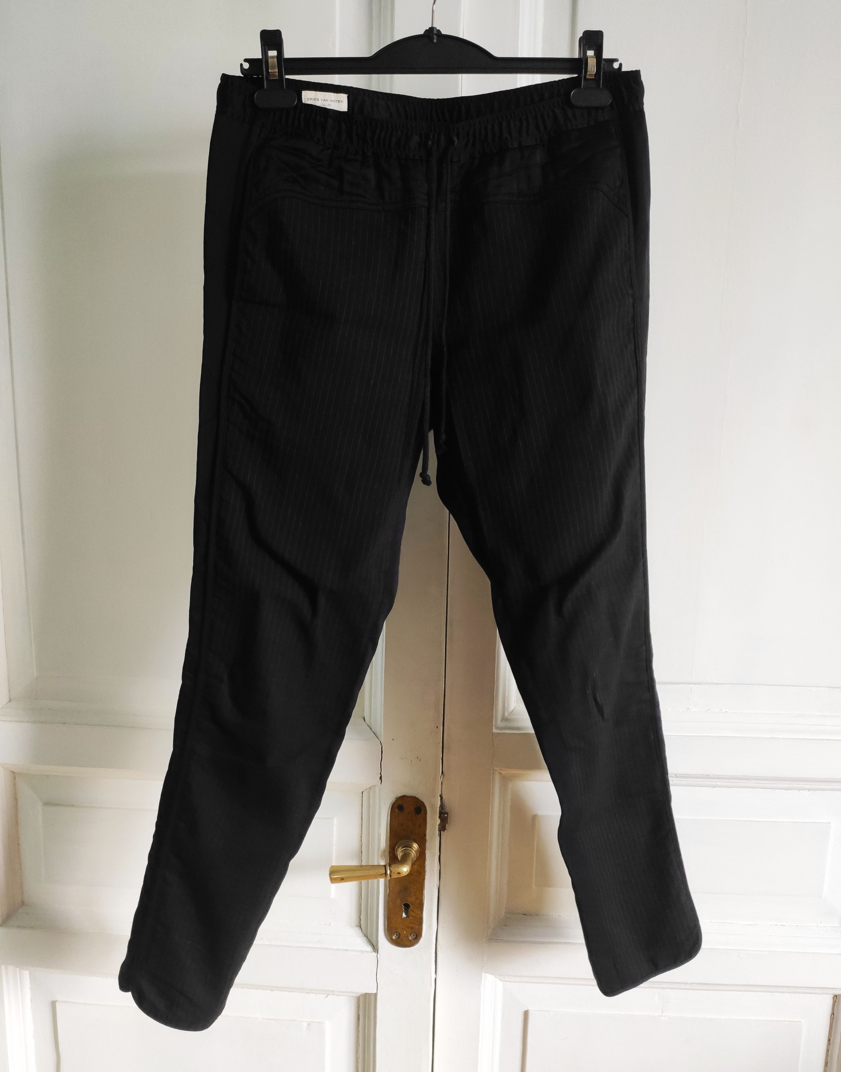 Dries Van Noten Wool & nylon striped pants AW15.Like Ann Demeulemeester Size US 32 / EU 48 - 1 Thumbnail