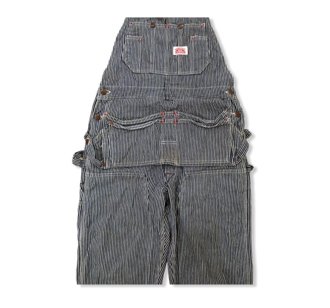 Vintage Vintage Round House Hickory Workers Overall Size US 32 / EU 48 - 3 Thumbnail