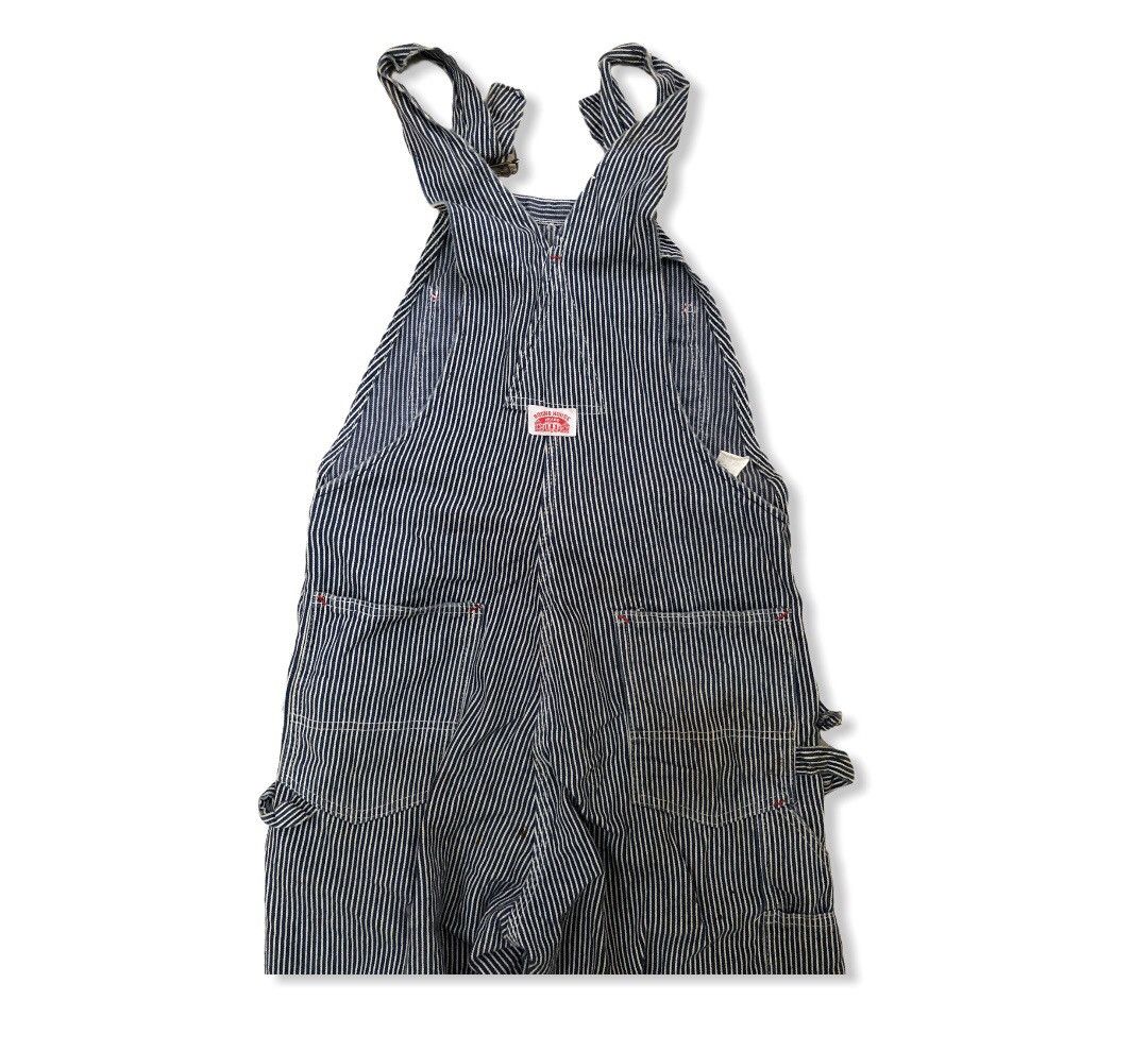 Vintage Vintage Round House Hickory Workers Overall Size US 32 / EU 48 - 6 Thumbnail