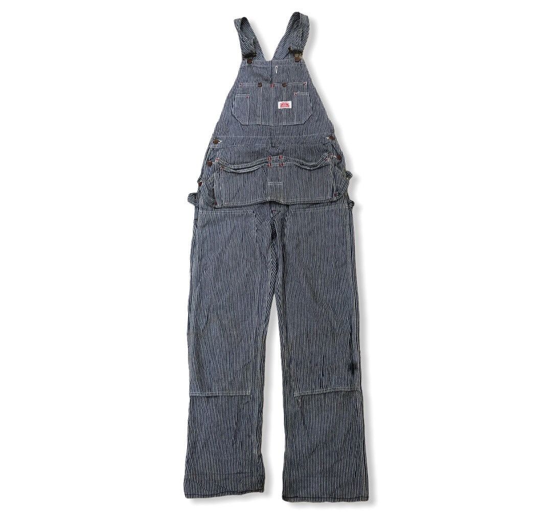 Vintage Vintage Round House Hickory Workers Overall Size US 32 / EU 48 - 1 Thumbnail