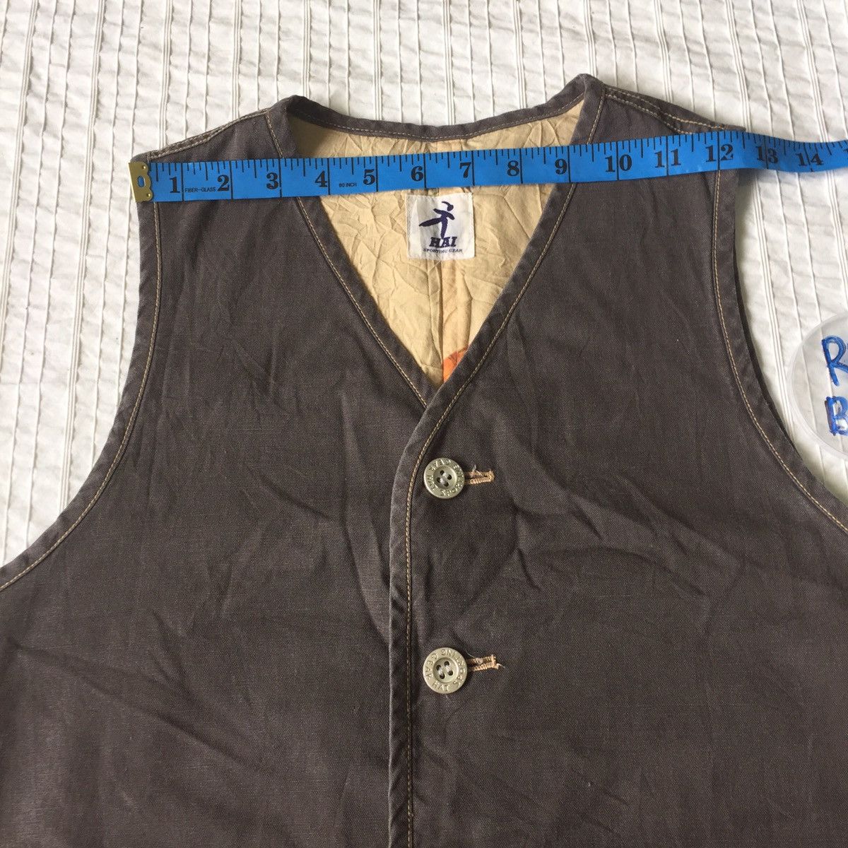 Japanese Brand Issey Miyake Hai Sporting Gear vest Size US M / EU 48-50 / 2 - 13 Thumbnail