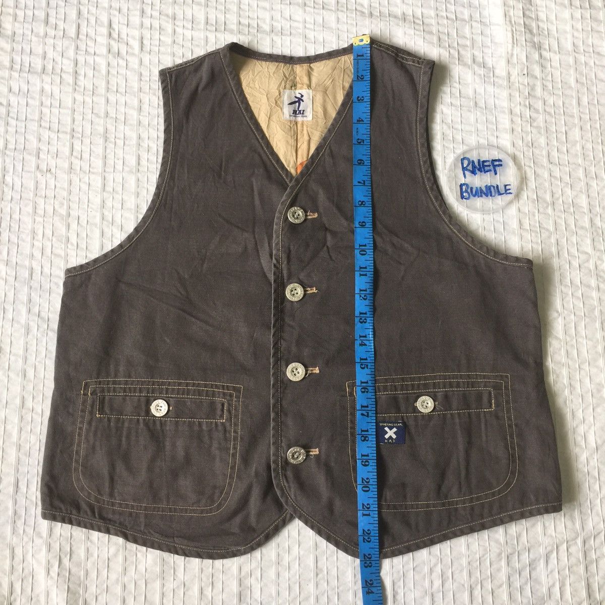 Japanese Brand Issey Miyake Hai Sporting Gear vest Size US M / EU 48-50 / 2 - 14 Thumbnail