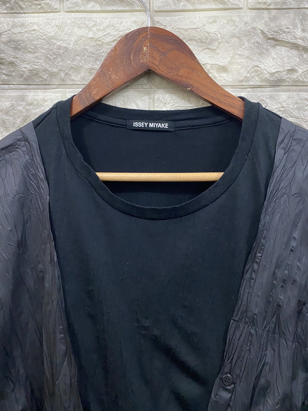Issey Miyake Issey Miyake Avant Garde Shirt Vest Style Fashion Size US L / EU 52-54 / 3 - 3 Thumbnail