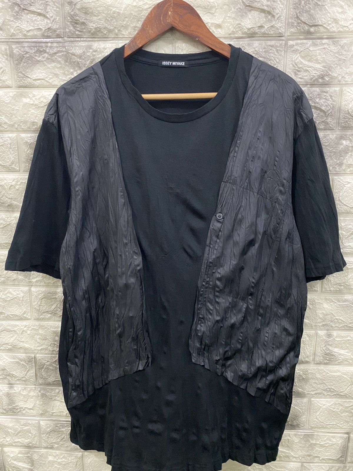 Issey Miyake Issey Miyake Avant Garde Shirt Vest Style Fashion Size US L / EU 52-54 / 3 - 2 Thumbnail