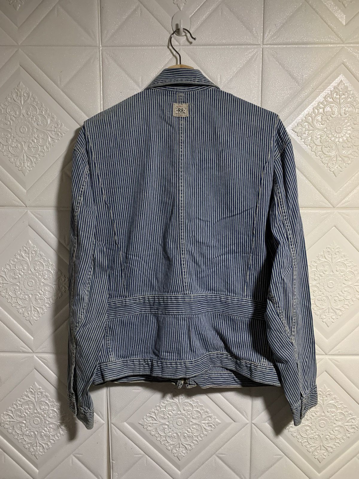 RRL Ralph Lauren RRL Double Ralph Lauren Hickory Zipper Jacket Size US S / EU 44-46 / 1 - 2 Thumbnail