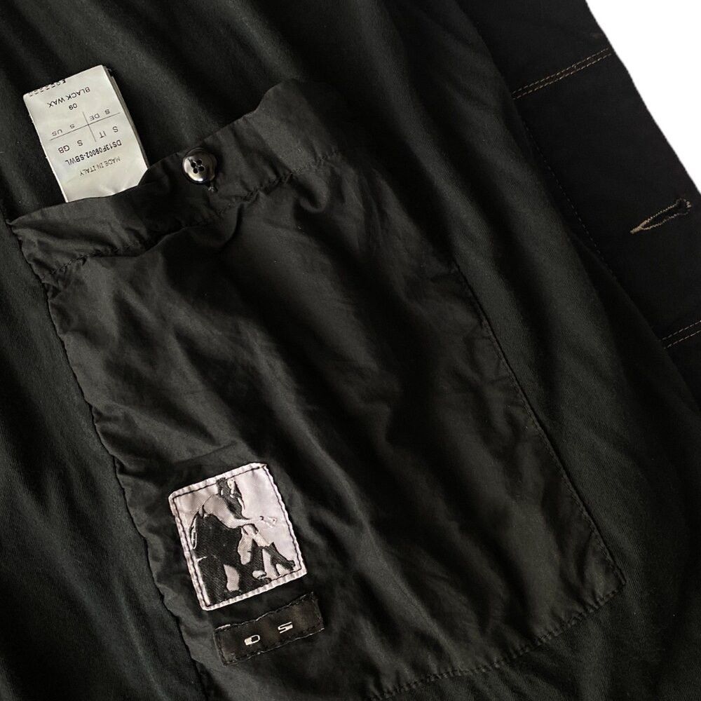 Rick Owens Drkshdw LAST DROP! Rick Owens DRKSHDW Waxed Leather Jacket Size US XS / EU 42 / 0 - 4 Thumbnail