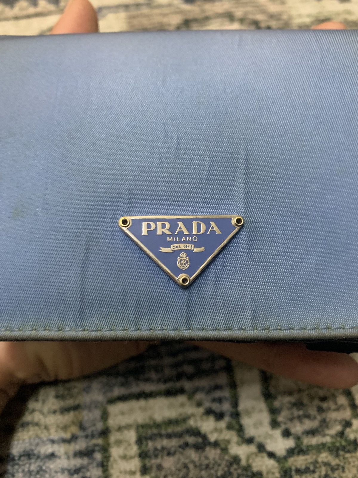 Prada Prada Tessuto Azzurro Wallet Size ONE SIZE - 14 Thumbnail