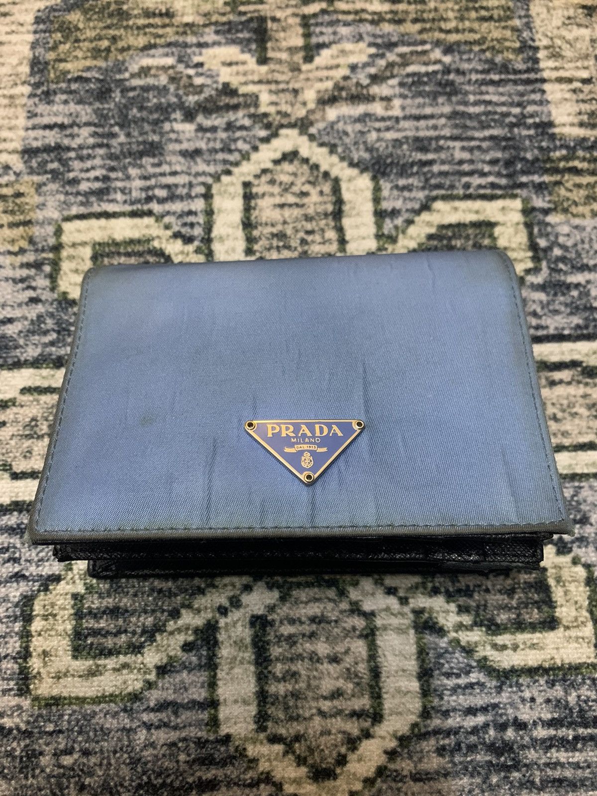 Prada Prada Tessuto Azzurro Wallet Size ONE SIZE - 2 Thumbnail