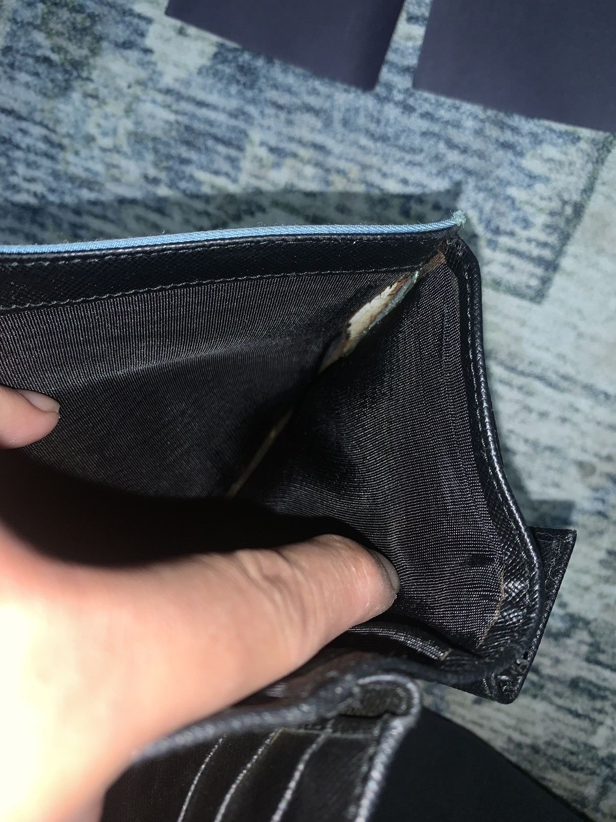 Prada Prada Tessuto Azzurro Wallet Size ONE SIZE - 24 Thumbnail