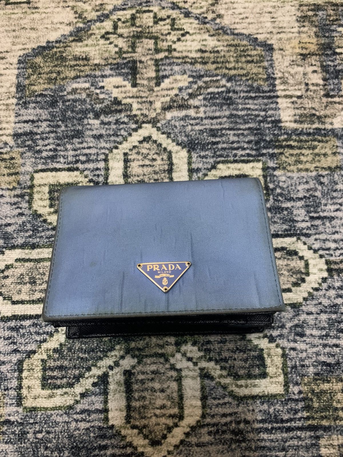 Prada Prada Tessuto Azzurro Wallet Size ONE SIZE - 17 Thumbnail