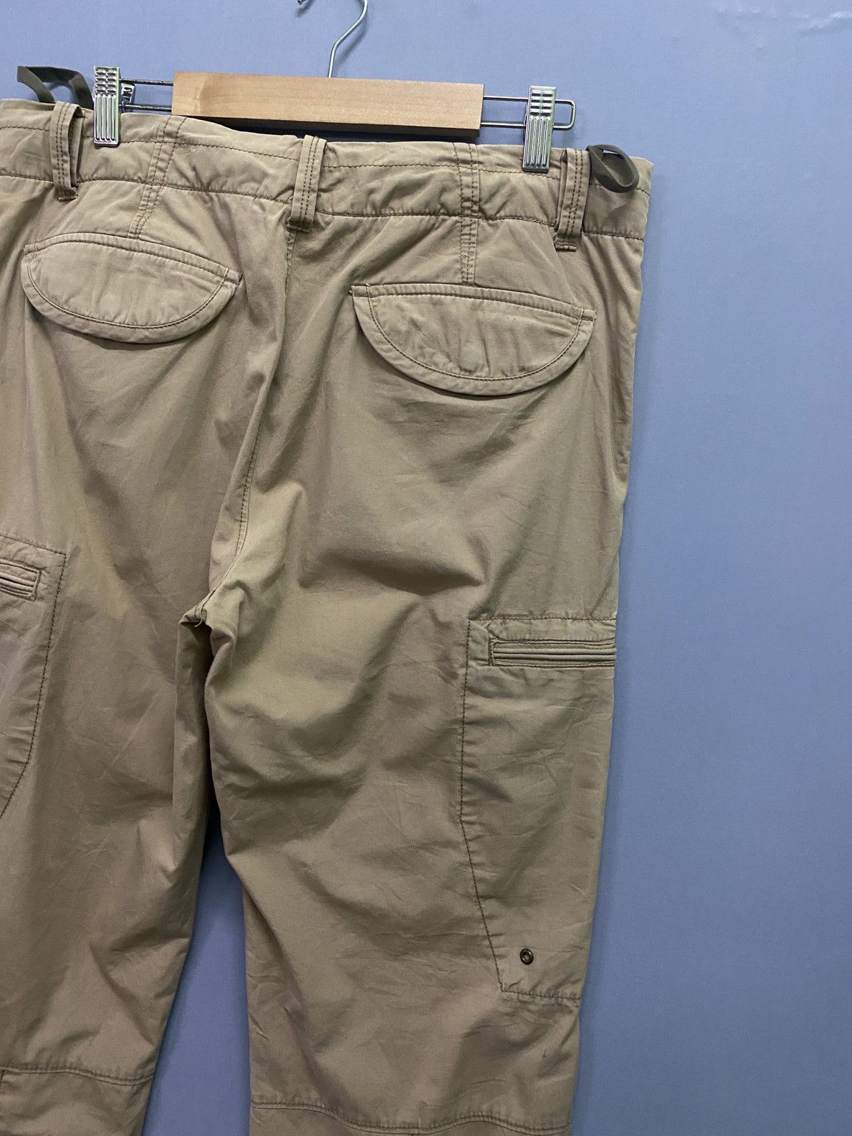 Gap × Vintage Vintage GAP Cargo Multi Pocket Tactical Parachute Pants Size US 33 - 13 Thumbnail