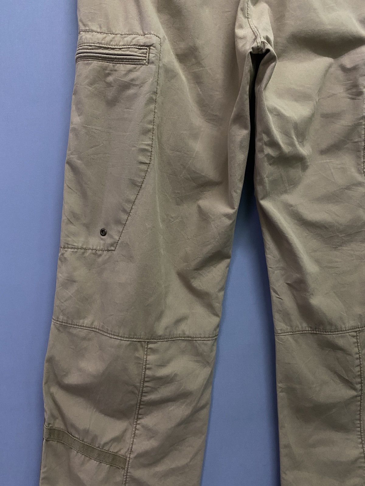 Gap × Vintage Vintage GAP Cargo Multi Pocket Tactical Parachute Pants Size US 33 - 14 Thumbnail