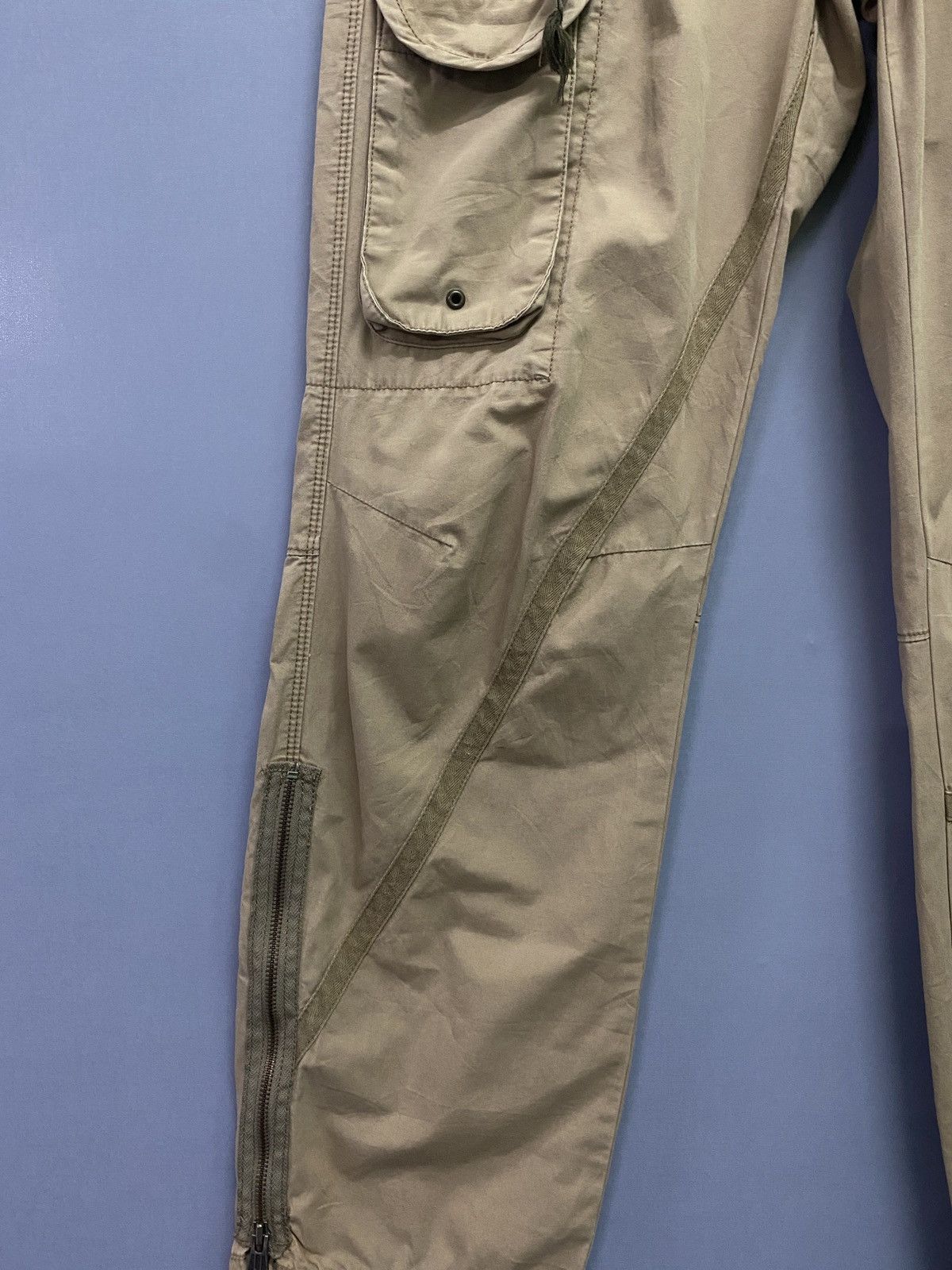 Gap × Vintage Vintage GAP Cargo Multi Pocket Tactical Parachute Pants Size US 33 - 6 Thumbnail