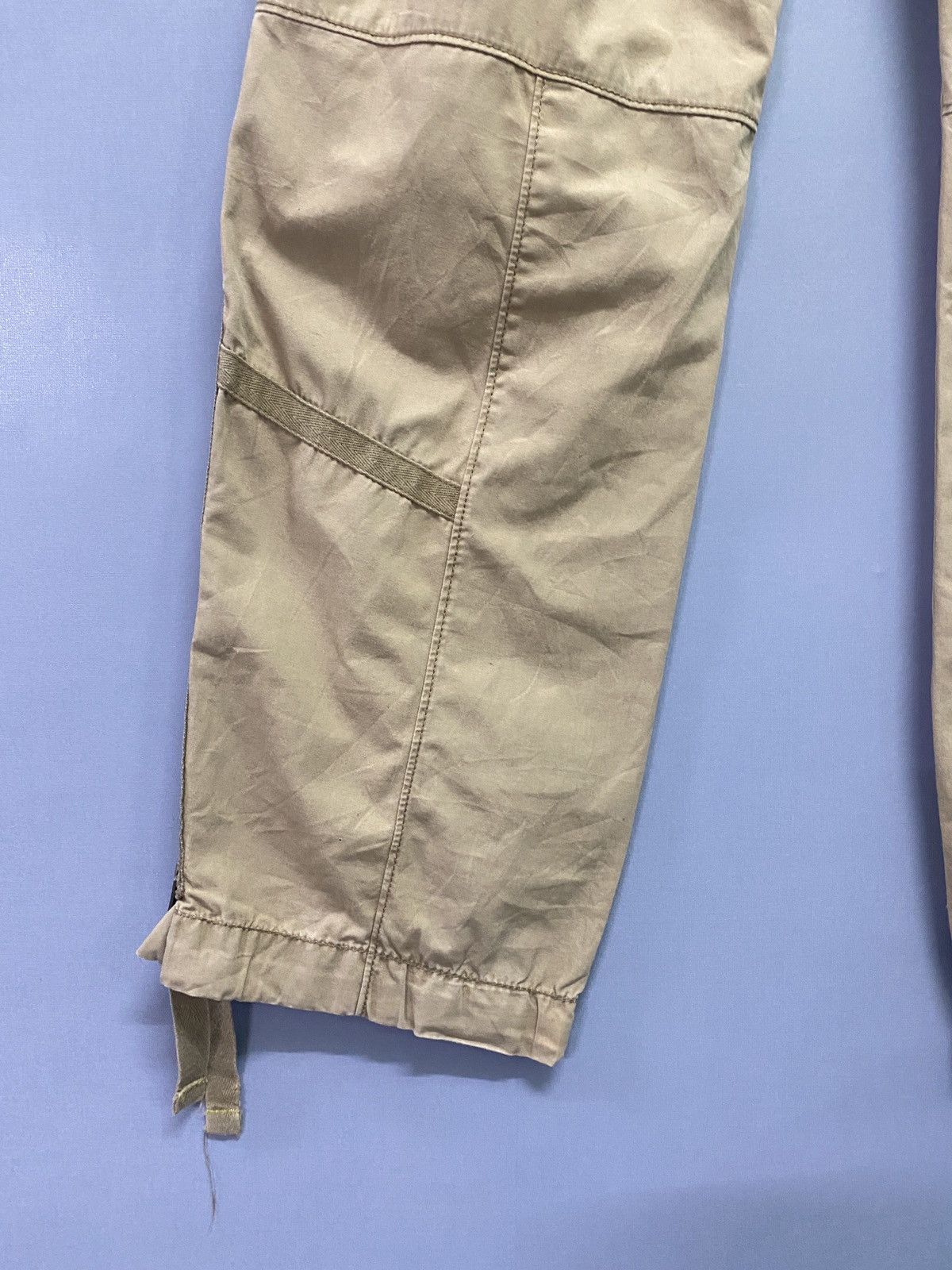 Gap × Vintage Vintage GAP Cargo Multi Pocket Tactical Parachute Pants Size US 33 - 15 Thumbnail