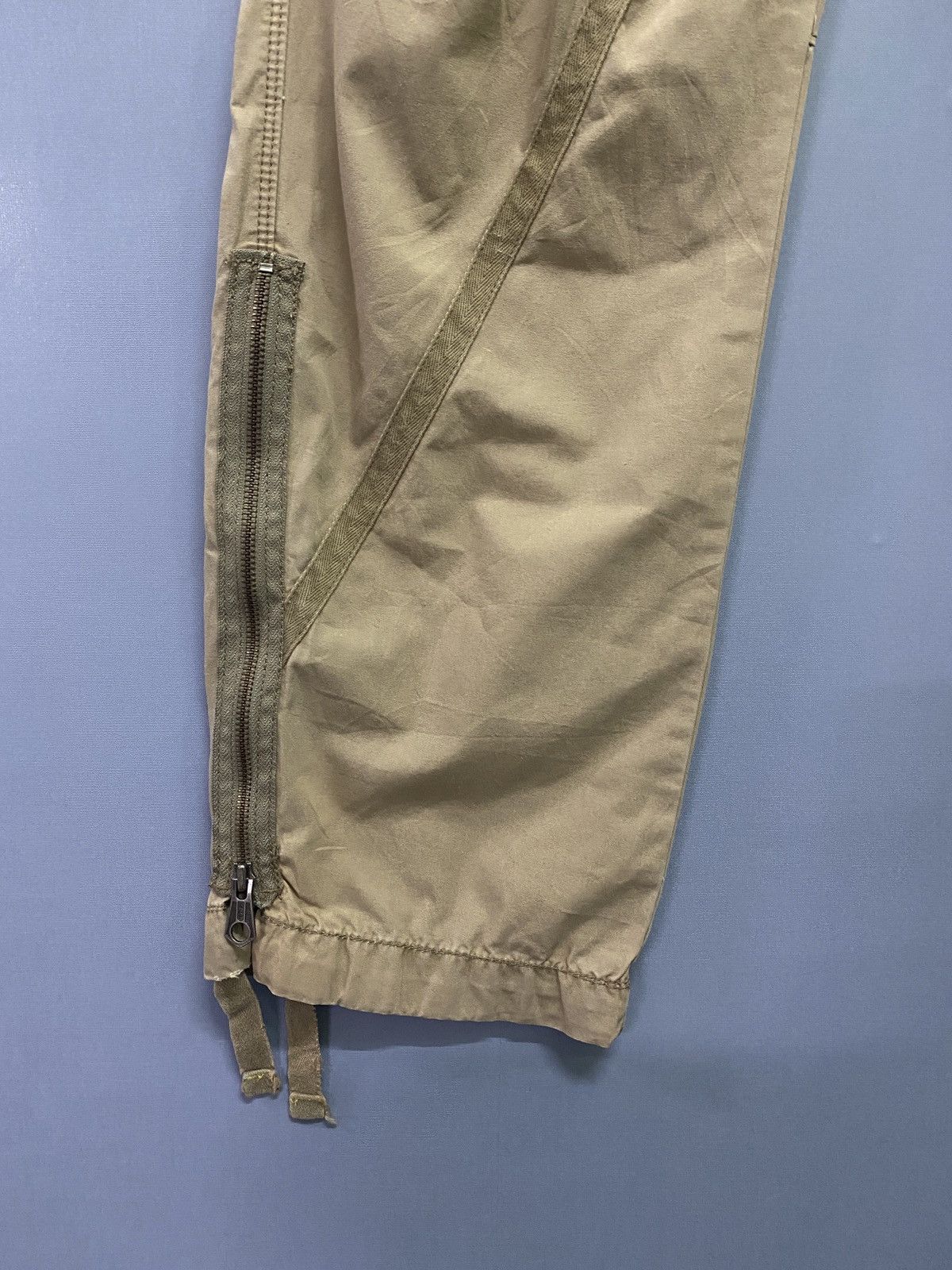 Gap × Vintage Vintage GAP Cargo Multi Pocket Tactical Parachute Pants Size US 33 - 7 Thumbnail