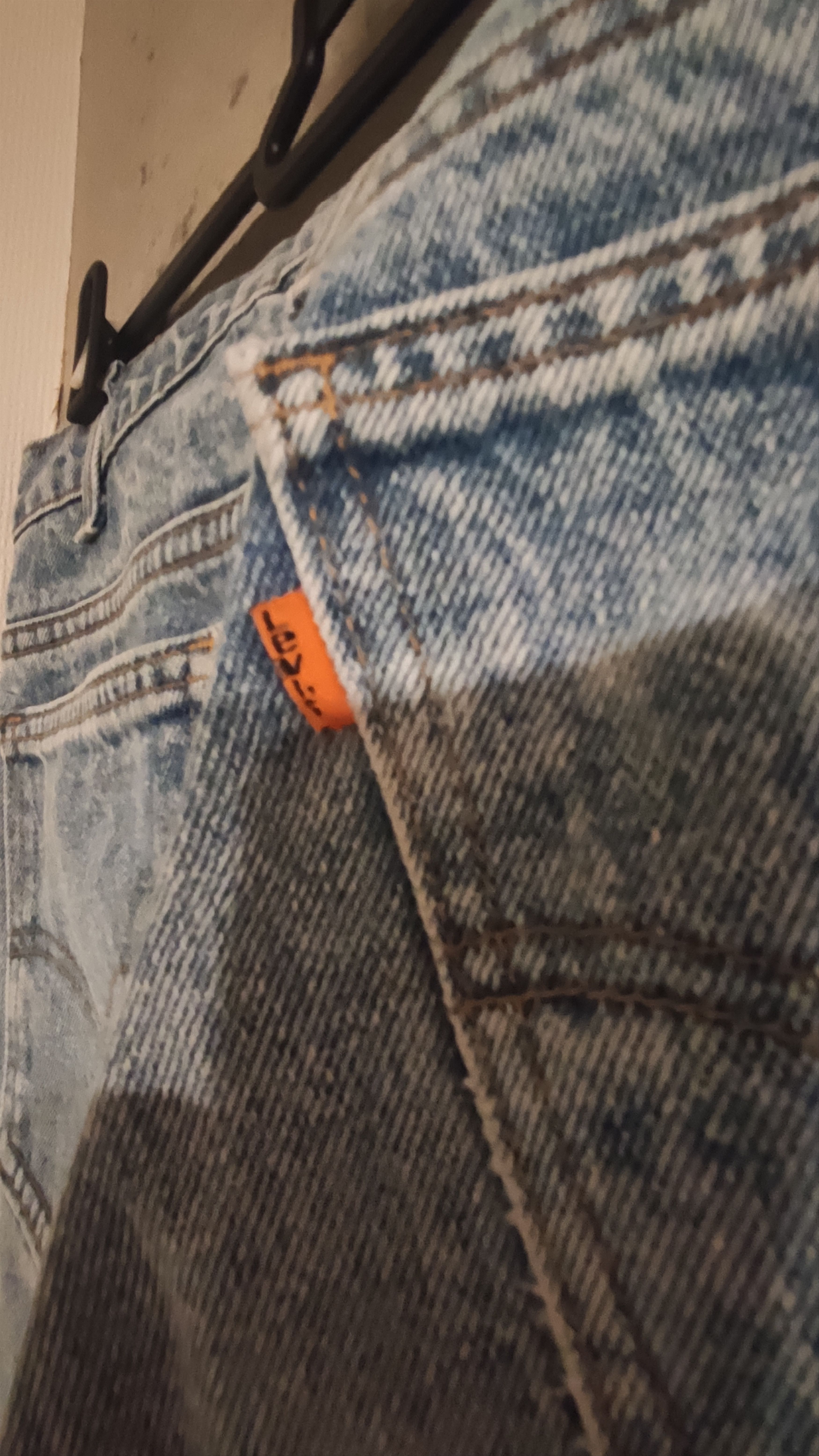Levi's SAM by Warren Lotas Paint Custom Jeans Denim Pants Size US 30 / EU 46 - 3 Thumbnail