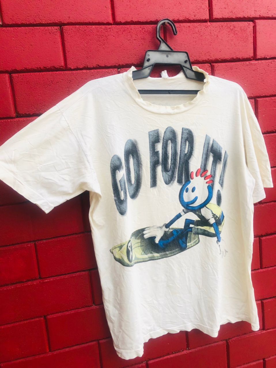 Japanese Brand Vintage Go For It Japanese Designer Fashion Style Size US L / EU 52-54 / 3 - 5 Thumbnail