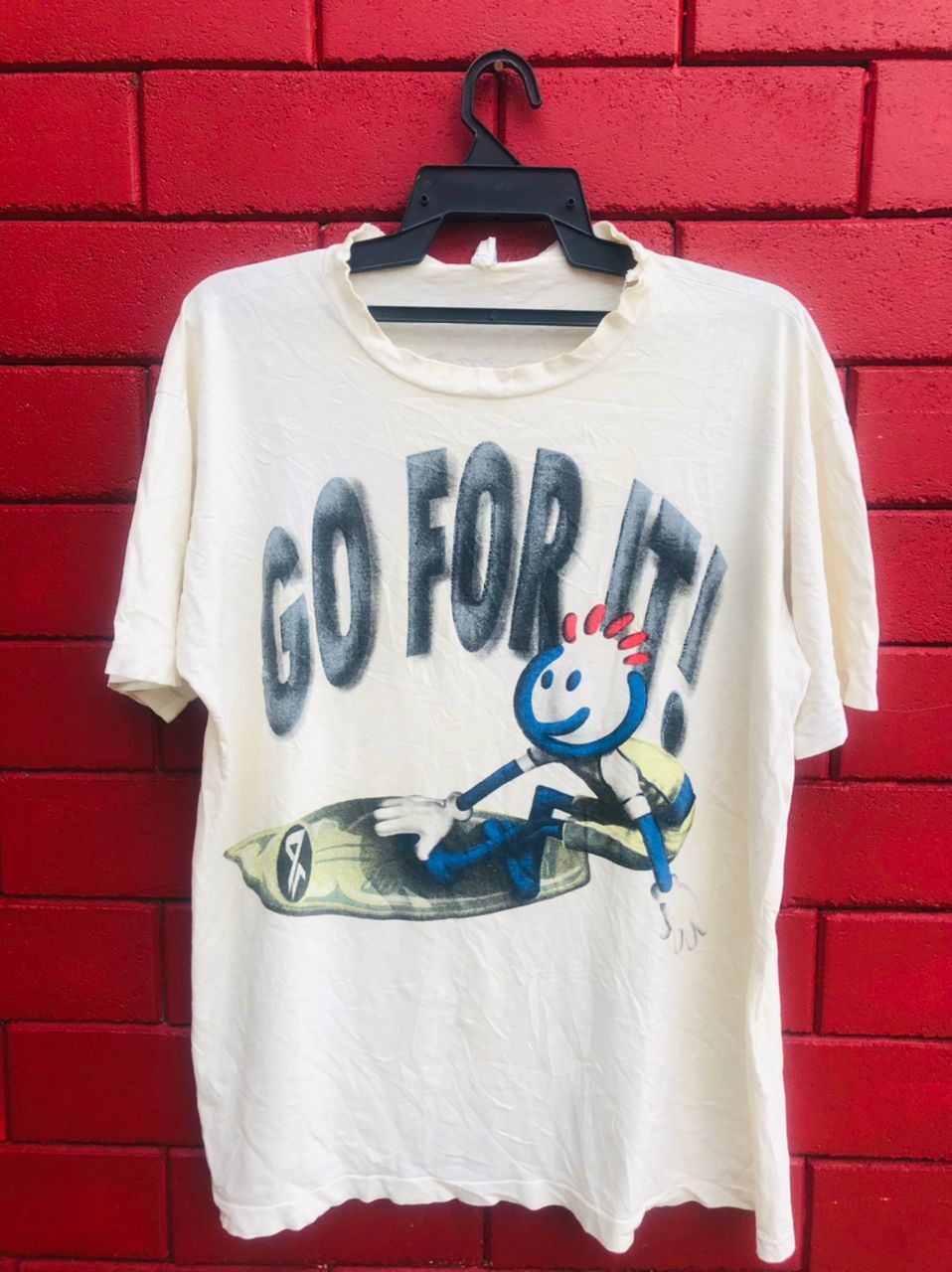 Japanese Brand Vintage Go For It Japanese Designer Fashion Style Size US L / EU 52-54 / 3 - 1 Thumbnail