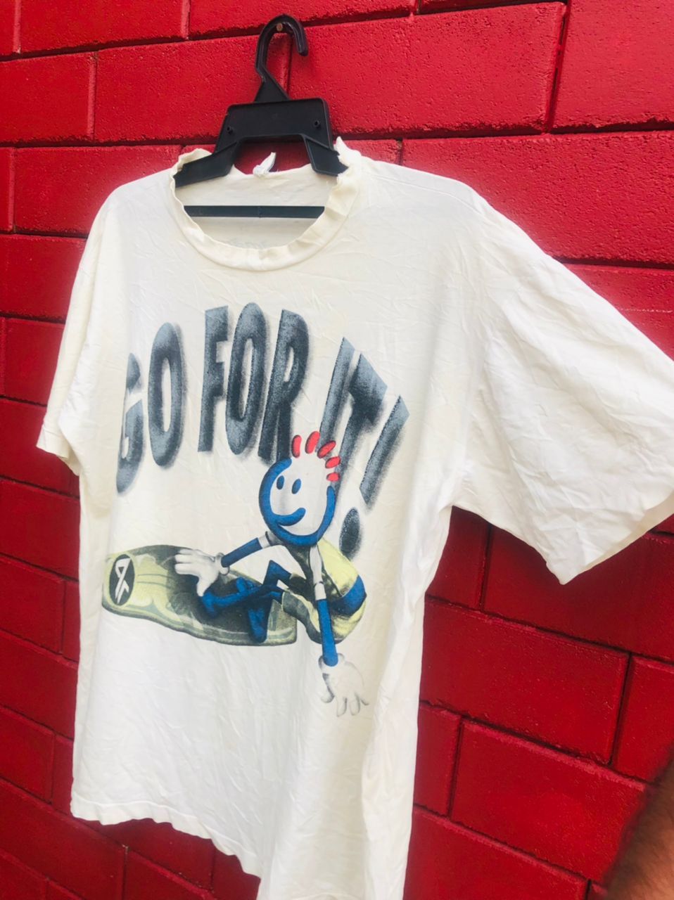 Japanese Brand Vintage Go For It Japanese Designer Fashion Style Size US L / EU 52-54 / 3 - 6 Thumbnail