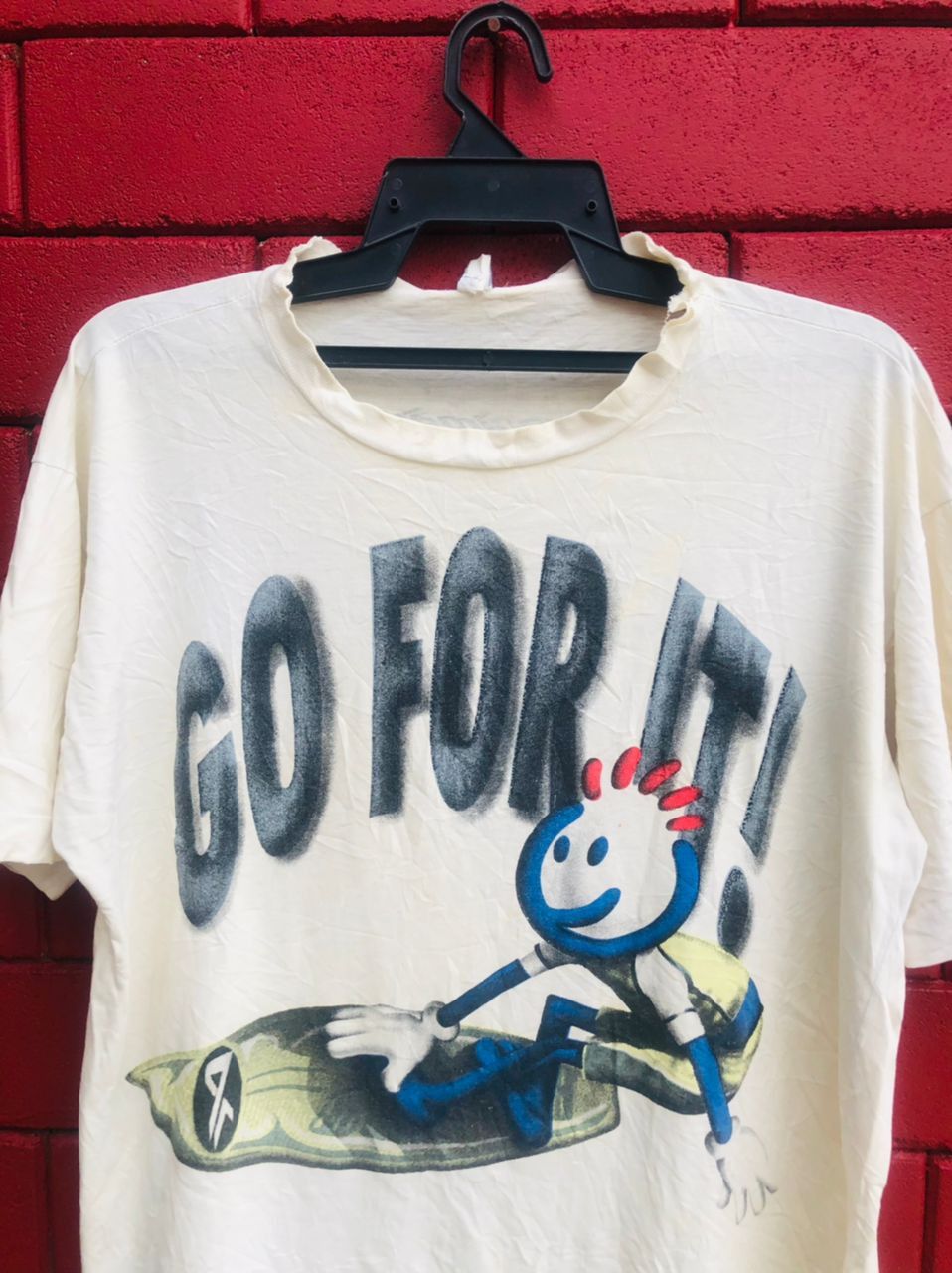 Japanese Brand Vintage Go For It Japanese Designer Fashion Style Size US L / EU 52-54 / 3 - 3 Thumbnail