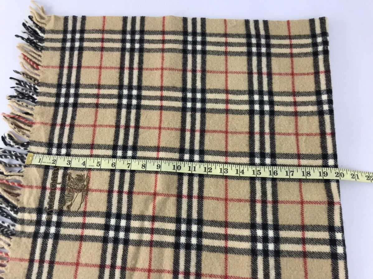Burberry Burberry London Nova Checked Monogram Muffler Scarf 52 x 40 Size ONE SIZE - 7 Thumbnail
